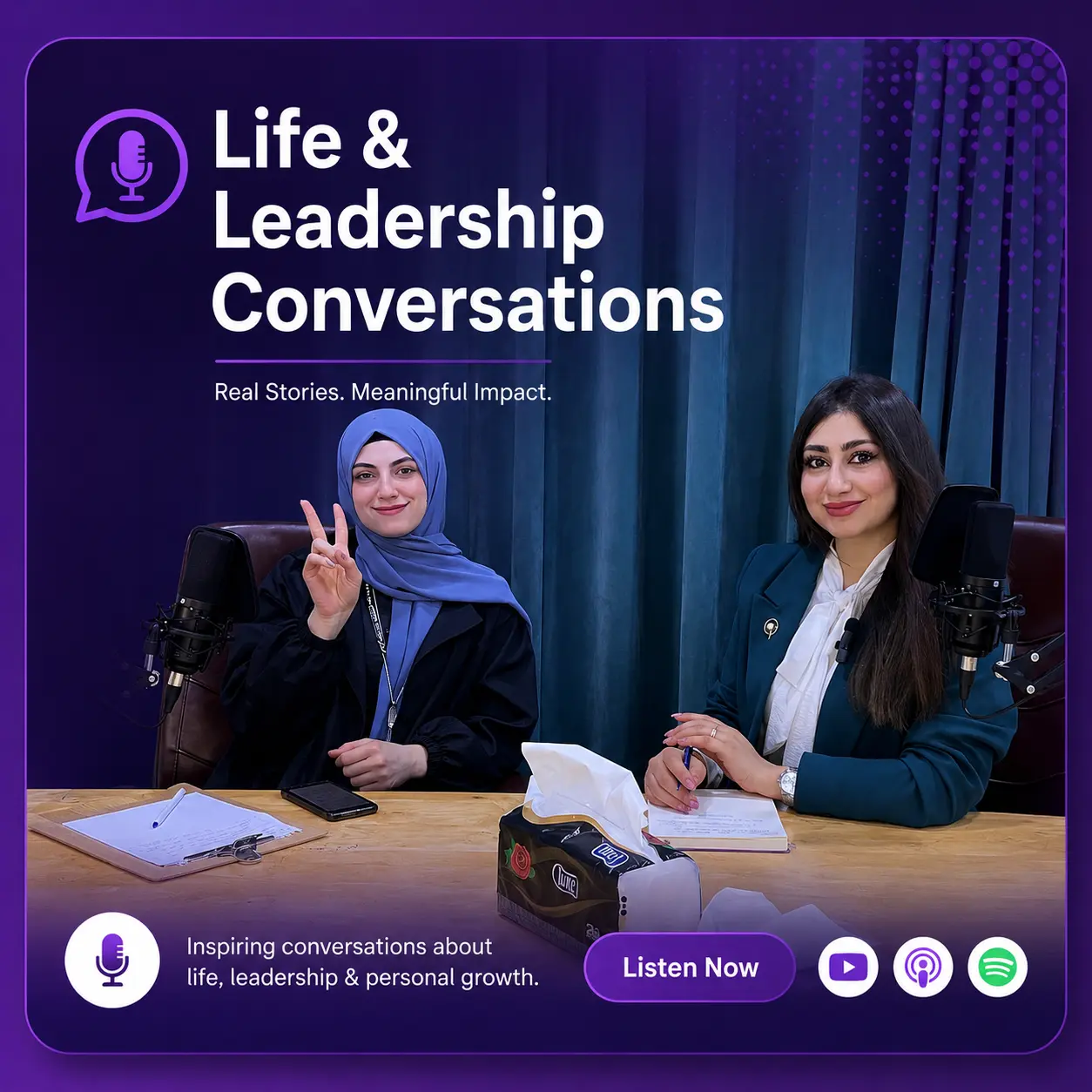 Life & Leadership Conversations podcast cover